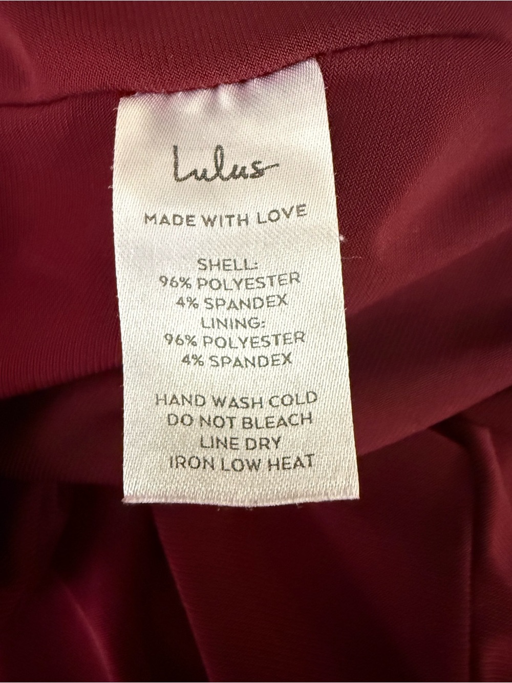 LULU's Wine One-Shoulder Cutout Maxi Dress Size Medium - Picture 5 of 6